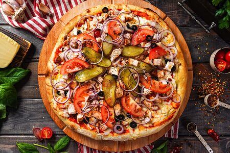 Пицца Шашлычная