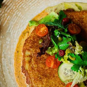 Драник с куриной начинкой