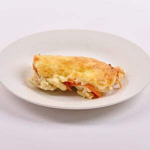 Хек под сырной шапкой