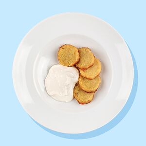 Дранички со сметаной