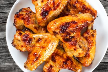 Шашлык из куриных крыльев