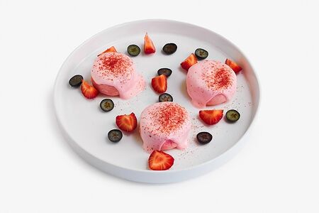 Сырники малиновые