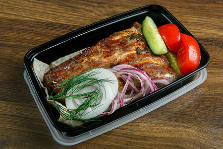 Шашлык из свиных ребер