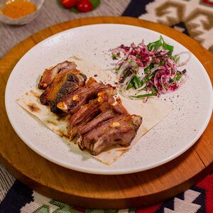 Шашлык из бараньих ребрышек