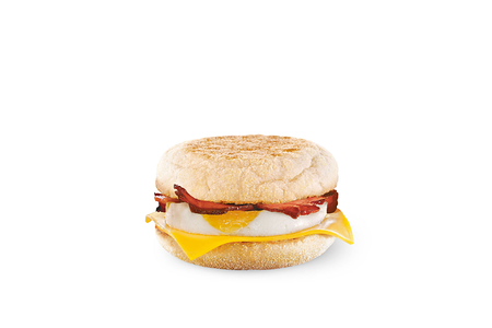 Маффин с яйцом и беконом