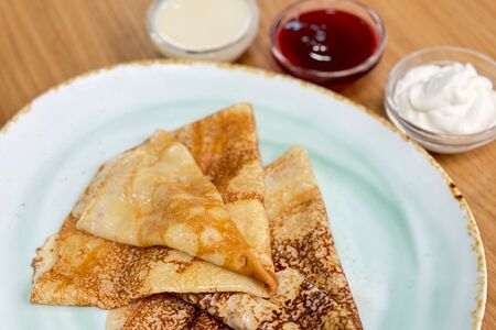 Блины с топпингом на выбор 