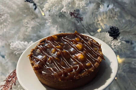 Тарталетка Карамельно-ореховая