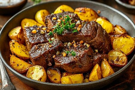 Ковурдок с говядиной по-домашнему