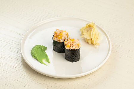 Абури с гребешком