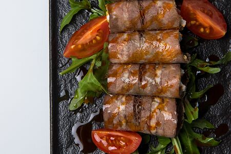 Рулет из говяжьего языка 