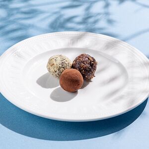 Трюфели из темного шоколада