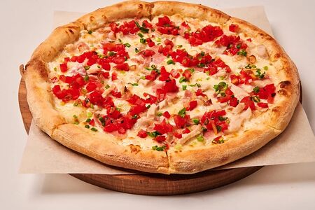 Цыпленок, ветчина, бекон