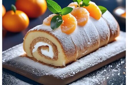 Бисквитный рулет