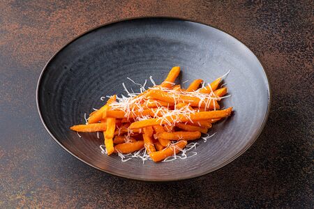 Батат фри с пармезаном