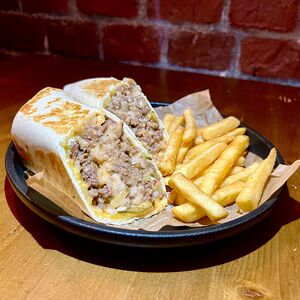 Бурито с мраморной говядиной