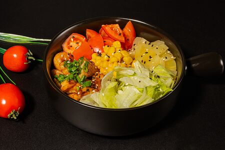 Поке с курицей