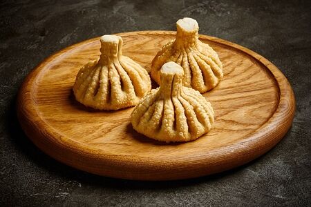 Хинкали с бараниной жареные 3шт