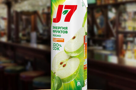 Сок J7 яблочный