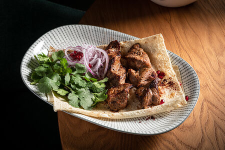 Шашлык из бараньей мякоти