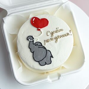 Бенто-торт С днём рождения со слоником