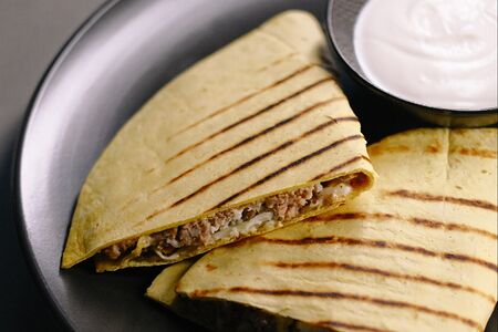 Кесадилья куриная