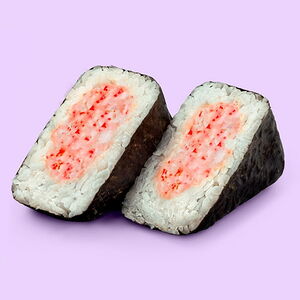 Онигири с крабом