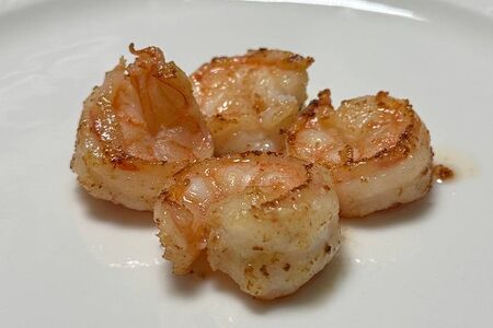 Креветки королевские жареные