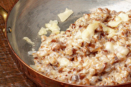 Гречневая каша с пармезаном