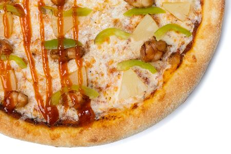 Пицца с креветками