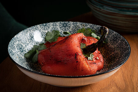 Перец на гриле