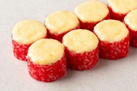 Лосось с моцареллой