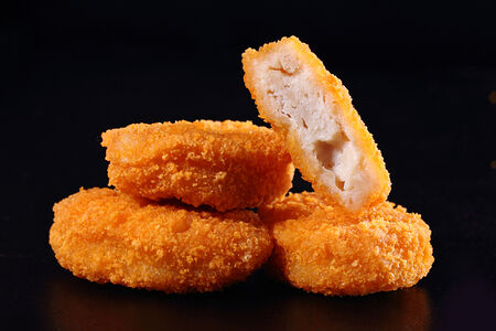 Наггетсы рыбные с соусом