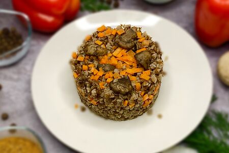 Гречневая каша с грибам