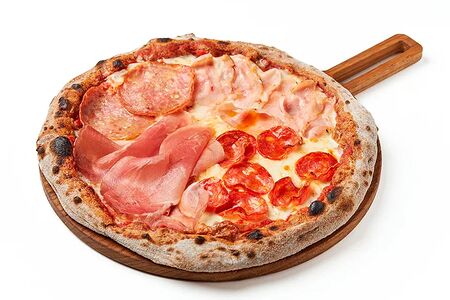 Пицца 4 салями ржаная