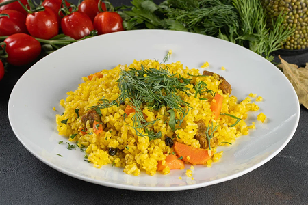 Плов из говядины