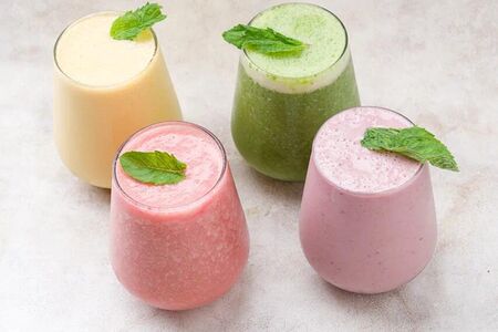 Ежевичный смузи