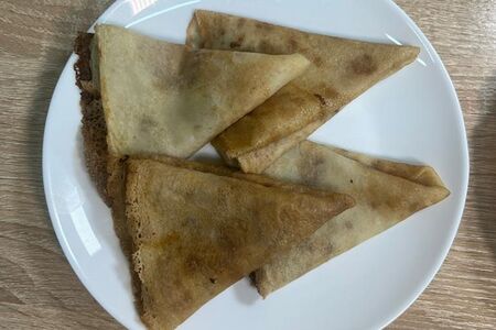 Блины простые с маслом