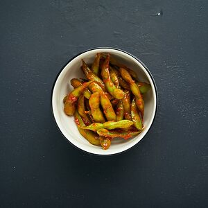 Бобы эдамаме острые