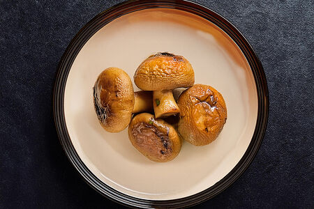 Шампиньоны на углях