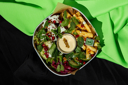 Plate technodöner йогурт-фалафель