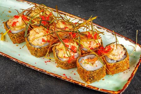 Темпура с лососем