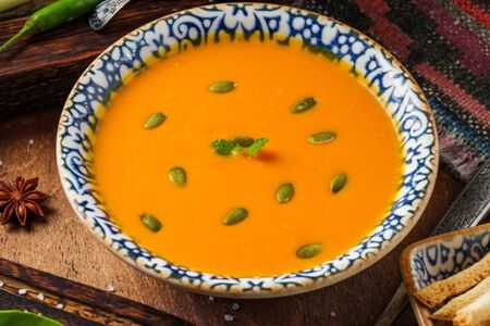Суп-крем из тыквы
