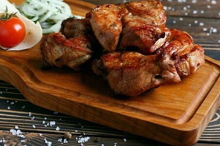 Шашлык из свиной шеи 