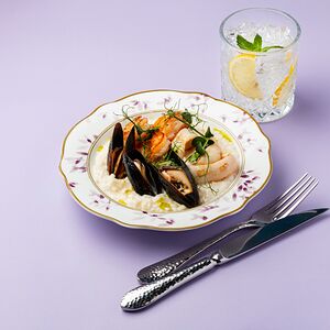 Ризотто с морепродуктами