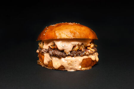 Кимчи бургер