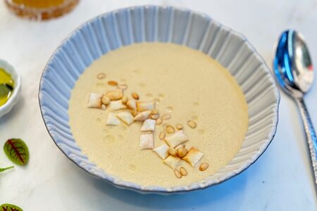 Крем-суп из белых грибов 