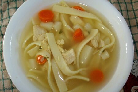 Лапша куриная