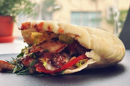  Арабская пита с говядиной