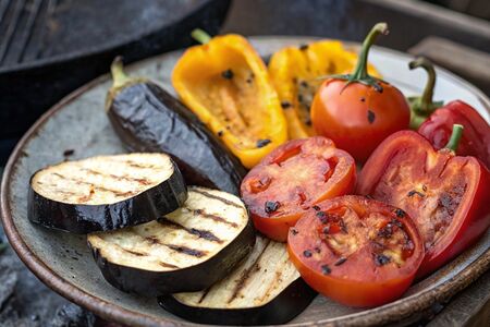 Овощи на гриле 