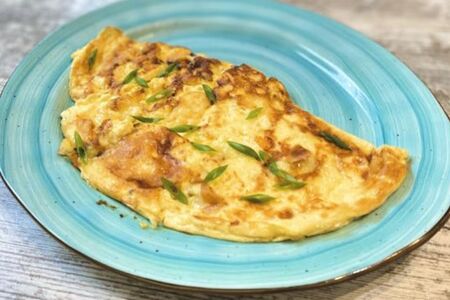 Омлет с беконом